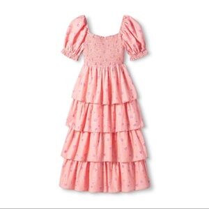 LOVESHACKFANCY FOR TARGET SIMONE SMOCKED DRESS